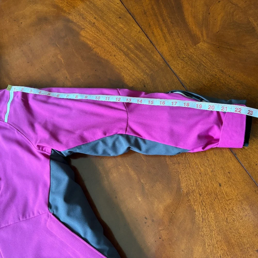 KJUS ski jacket magenta gray 10-12